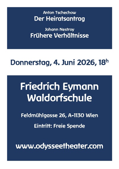 Plakat Einakter FES 2026