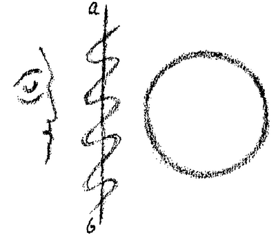 Zeichnung aus GA 303, S. 74